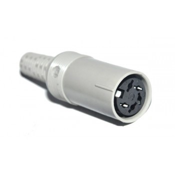 DIN Plug  5 polig 240° Contra