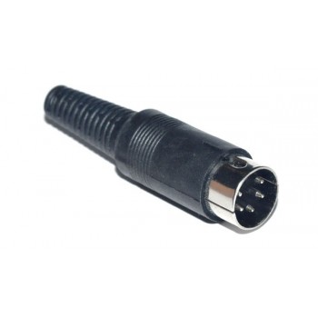 DIN Plug  5 polig 240°