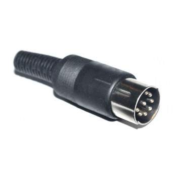 DIN Plug  8 polig Hoefijzer