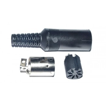 DIN Plug  7 polig 270° Contra