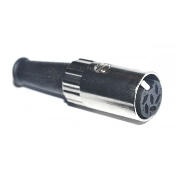DIN Plug  6 polig 240° Lumberg Contra