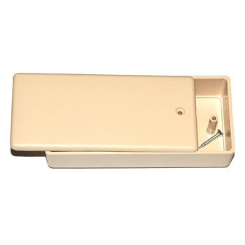 ABS Kastje 121 x 56 x 31 mm Creme