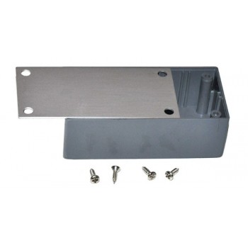 ABS Kastje  90 x 45 x 30 met Aluminium Plaatje