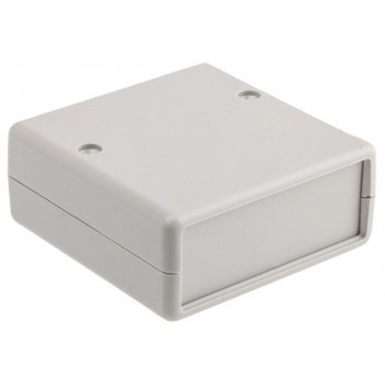 ABS Kastje  66 x 66 x 27 mm Grijs
