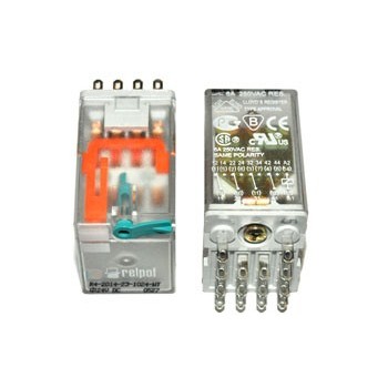 Relais 4x Wissel 6A  (24Vdc)