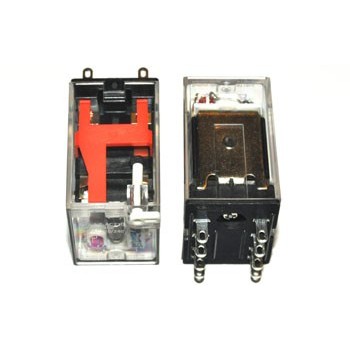 Relais 2x Wissel  7A (230Vac) +LED