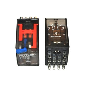 Relais 4x Wissel  5A  (12Vdc)