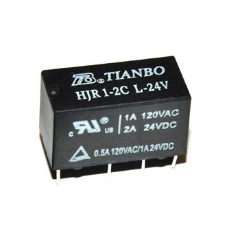 Klein Relais 2x wissel  (5V)