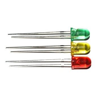 LED 5mm  Transparant Rood