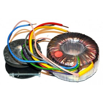 Ringkerntrafo  120W  9V 7,2A & 15V 3,2A & 15V 0,5A