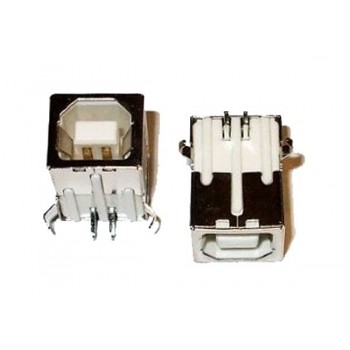 USB B Chassisdeel Haaks Print