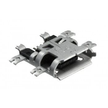 USB B Micro Chassisdeel SMD Hirose