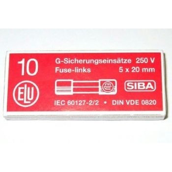 Zekering Snel  1,6A (10 stuks)