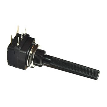 Potmeter Mono Lin   500 kΩ met Schakelaar