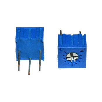 Cermet Instelpotmeter Liggend  100 kΩ