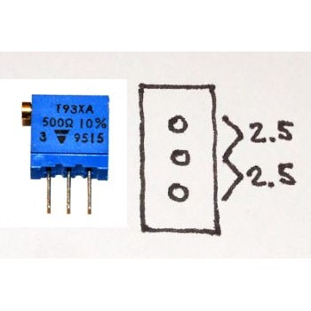 25 Slag Vierkant XA     200 Ω
