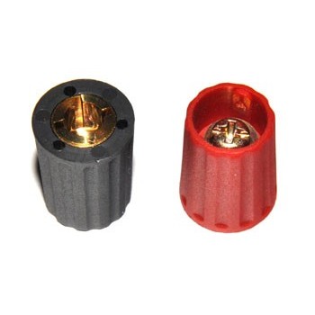 Spantang 10mm  Knop Mat Rood