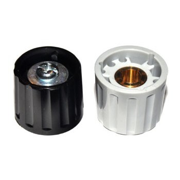 Spantang 21mm  Knop Grijs Glanzend