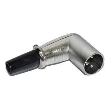 XLR Plug  3p Male  Haaks