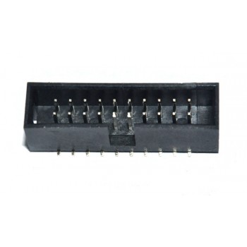Boxed Header 20p Recht SMD