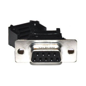 Sub-D  9p Female voor Bandkabel