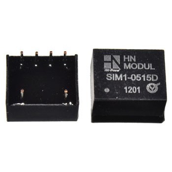 DC-DC  12V naar +&-12V 1,2W
