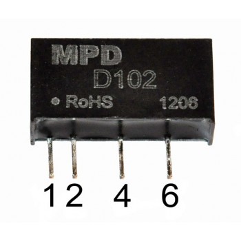 DC-DC   5V naar  5V 1W MPD