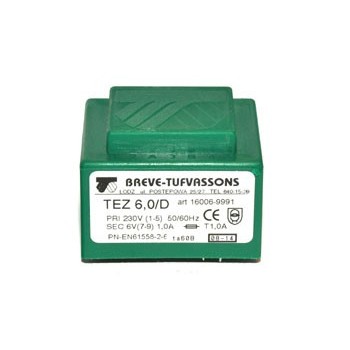 Trafo 6W  6V 1A