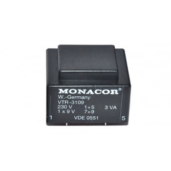 Trafo 3,0W  9V 333mA