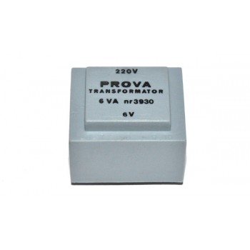 Trafo 6W  6V 1A