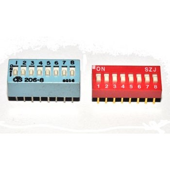 DIP switch  8 polig
