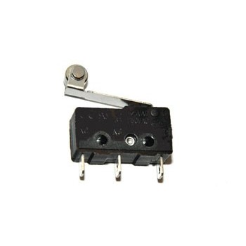 Microswitch  3A  met Rol
