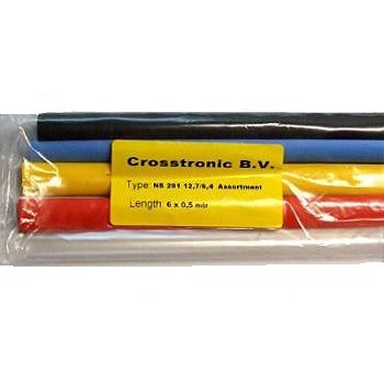 Krimpkous   6 kleuren 6,4mm