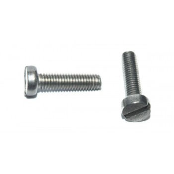 M3 x12 Boutje Zaagsnede RVS (10 stuks)