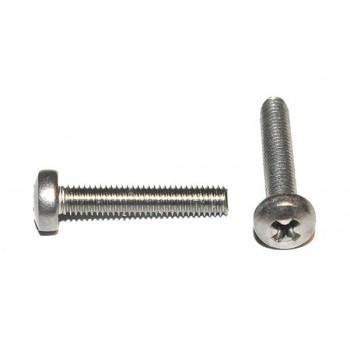 M3 x16 Boutje Kruiskop RVS (25 stuks)