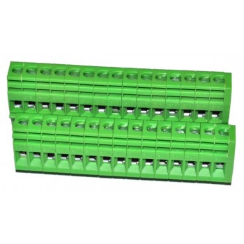 Printkroonsteen raster 5,08mm PKDL-2,5 2x 15 polig