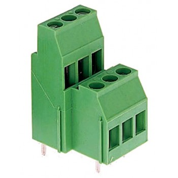 Printkroonsteen raster 5,08mm MKKDS-3 2x 3 polig