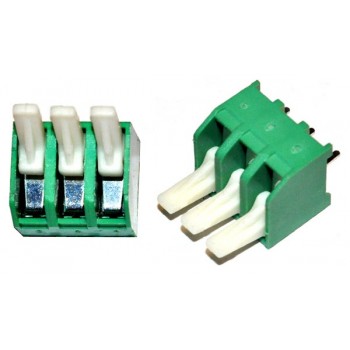 Printkroonsteen raster 5,08 mm  X34 3 polig