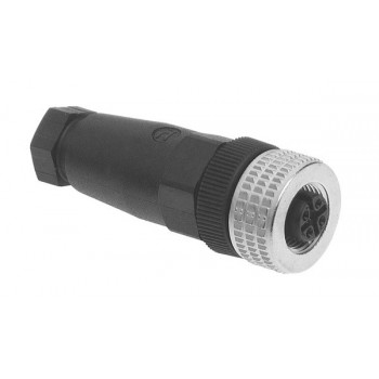 M12 Plug 4 polig Female