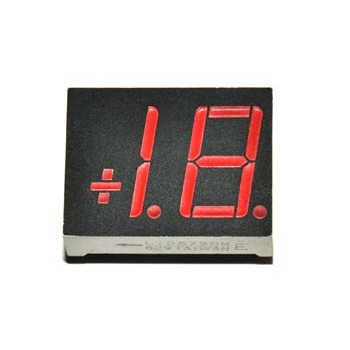 LED Display  14,2mm +1.8. Rood CC