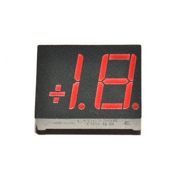LED Display  14,2mm +1.8. Rood CA