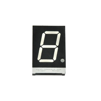 LED Display  20,4mm Rood CC