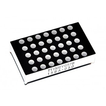 5x7 Dot Matrix Display Groen