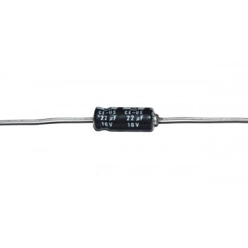 Axiaal    22uF 16V 105°C