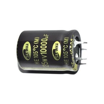 10.000uF  25V 105°C Samhwa
