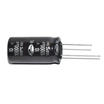 10.000uF  10V 105°C Low ESR