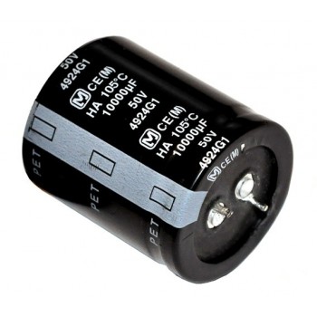 10.000uF  50V 105°C
