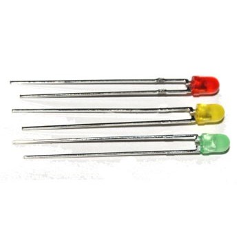 LED 3mm  Low Current Rood