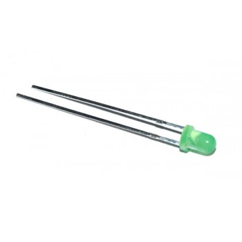LED 3mm  Diffuus HL Groen